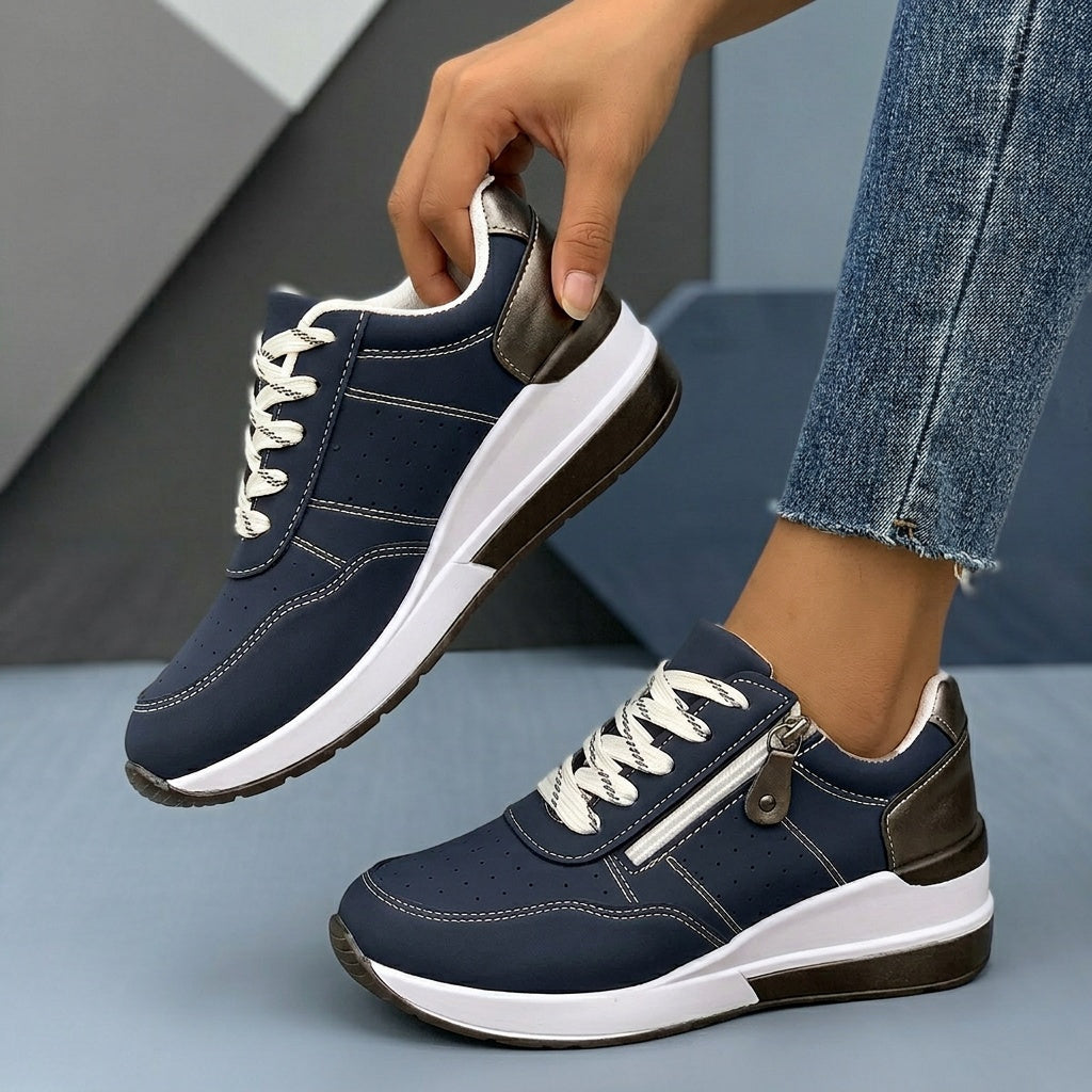 Nova - Chunky Sole Lace-Up Sneaker