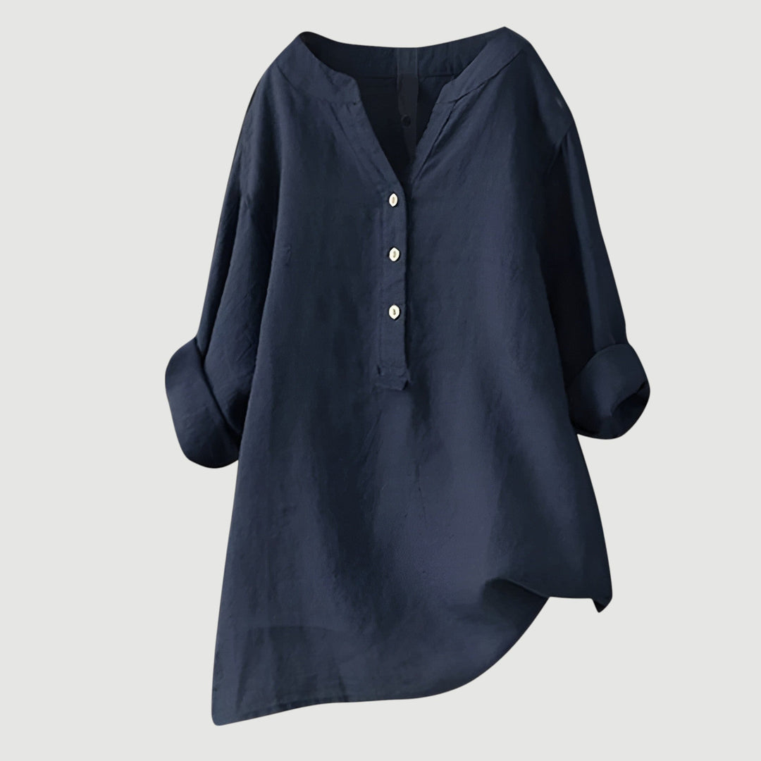 Freja - Lightweight Button-Up Shirt