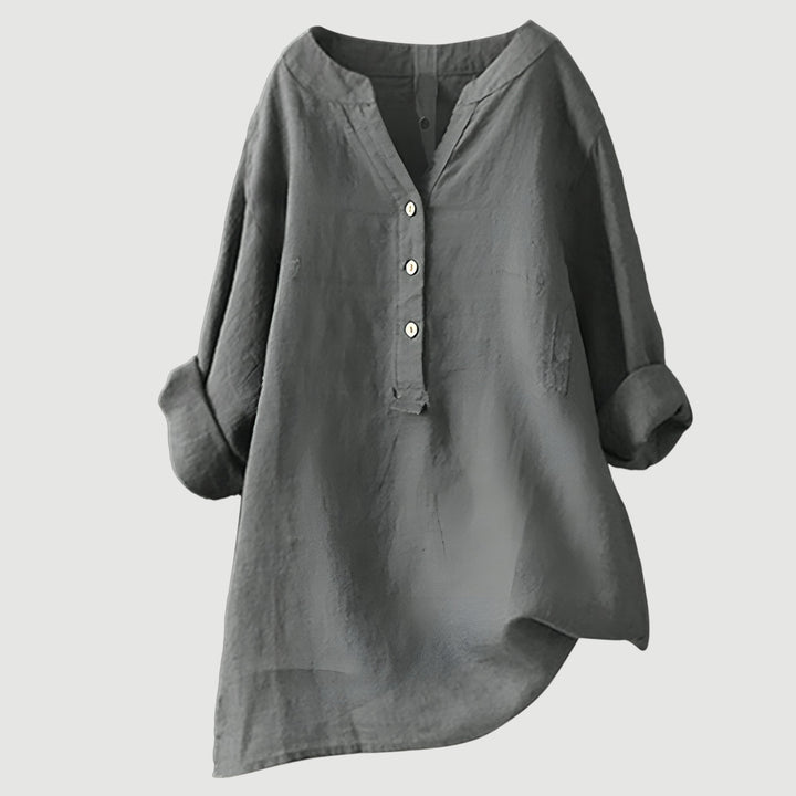 Freja - Lightweight Button-Up Shirt