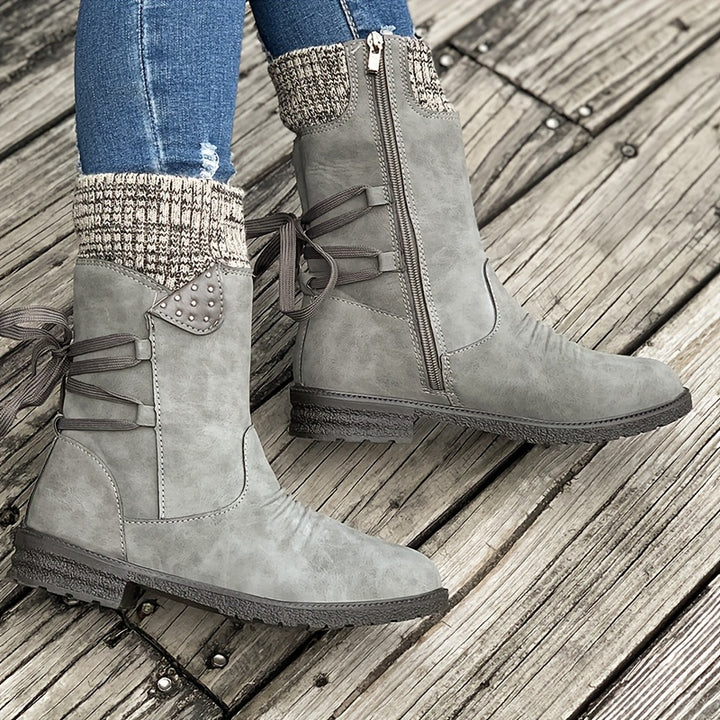 Celeste - Vintage Mid-Calf Boots