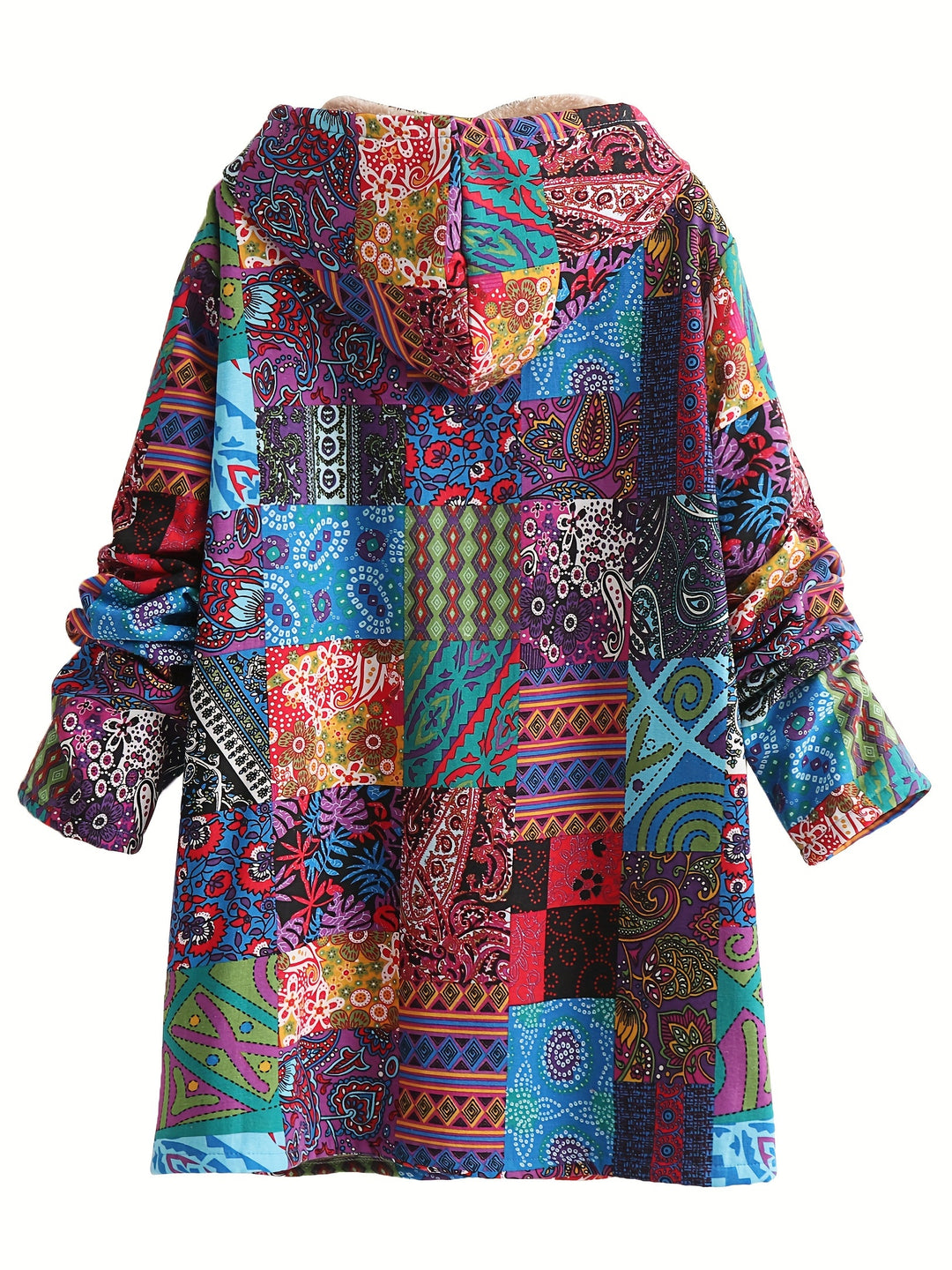 Nova - Oversized Hooded Plush Coat