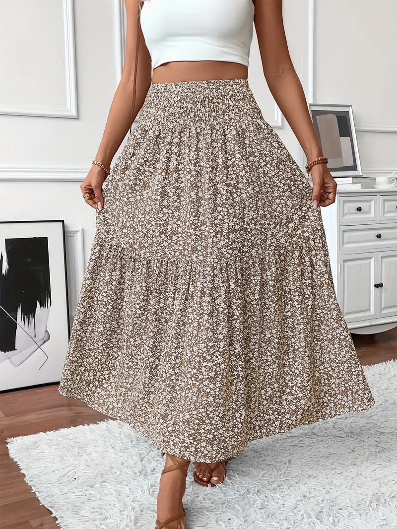 Elena - Ditsy Floral Skirt