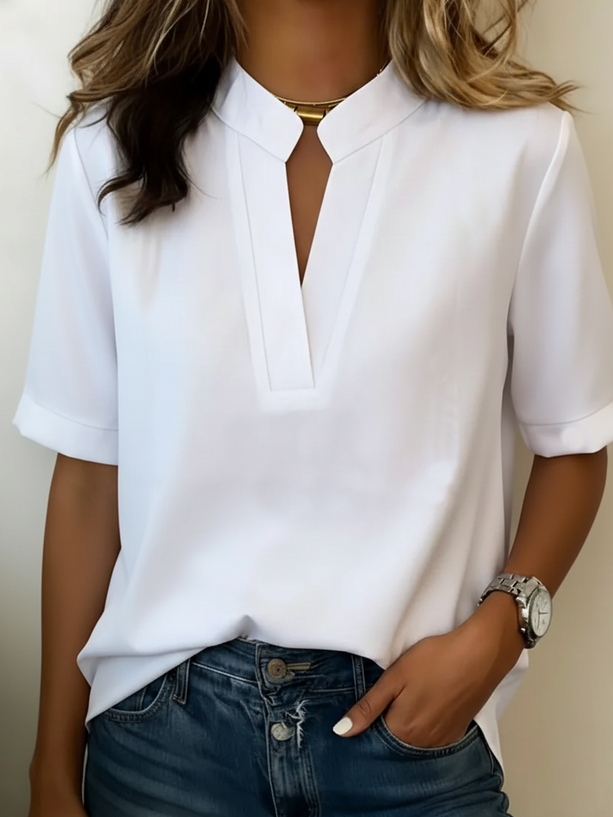 Jade - Relaxed Fit Short Sleeve Shirt