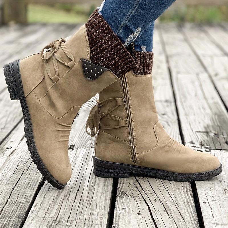 Celeste - Vintage Mid-Calf Boots