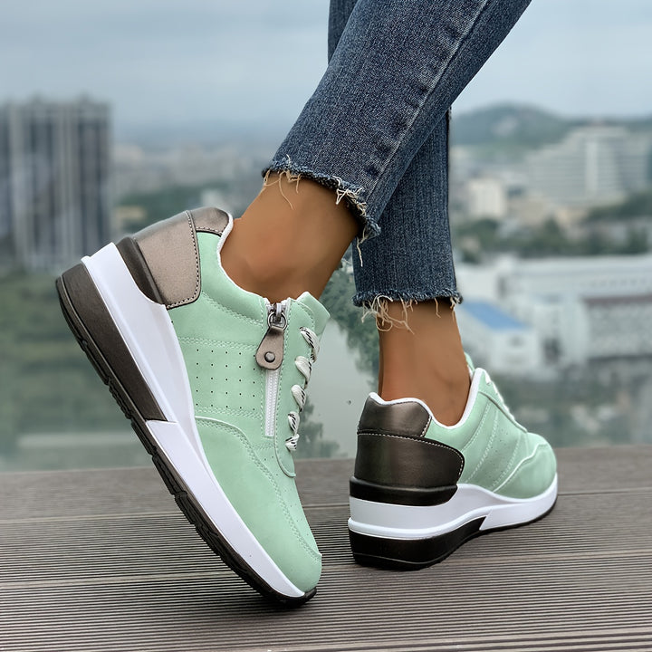Nova - Chunky Sole Lace-Up Sneaker
