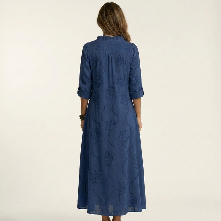 Mariam - Lightweight Maxi Dress with Floral Detail