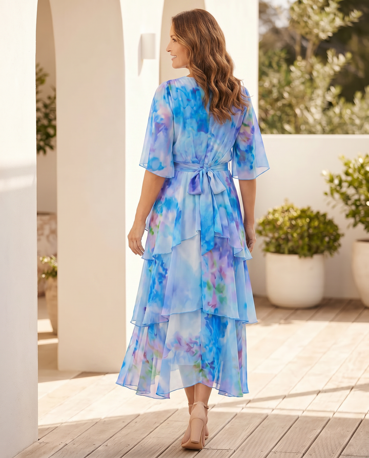 Casey - Sophisticated Chiffon Gown