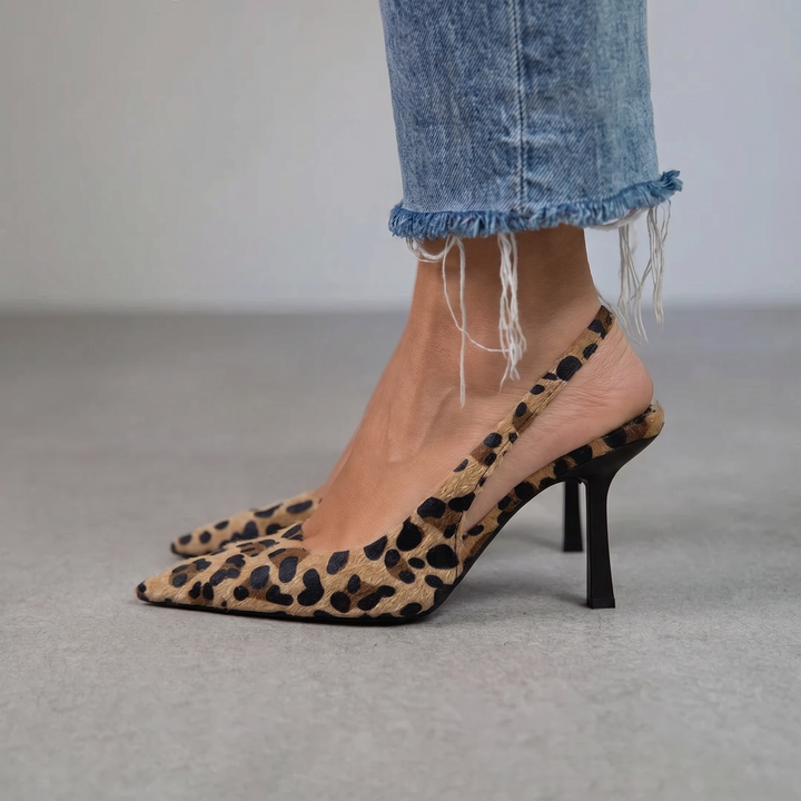 Avery - Leopard Heels