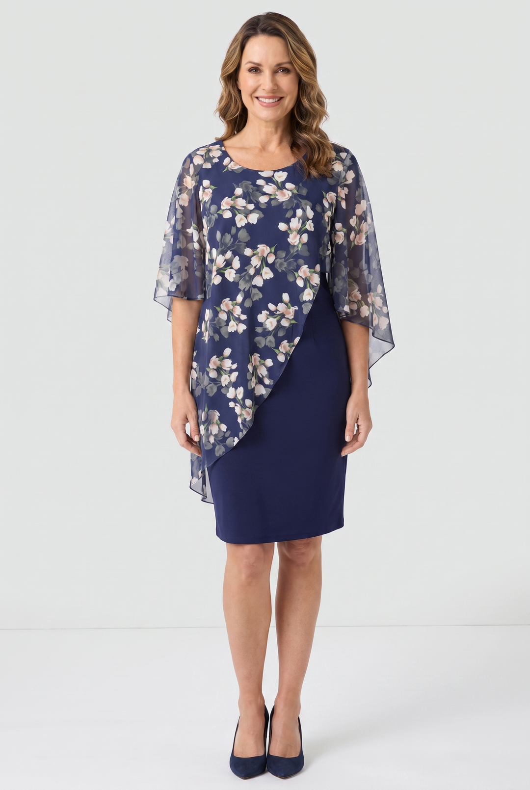 Isabelle - Printed Two-Piece Dress