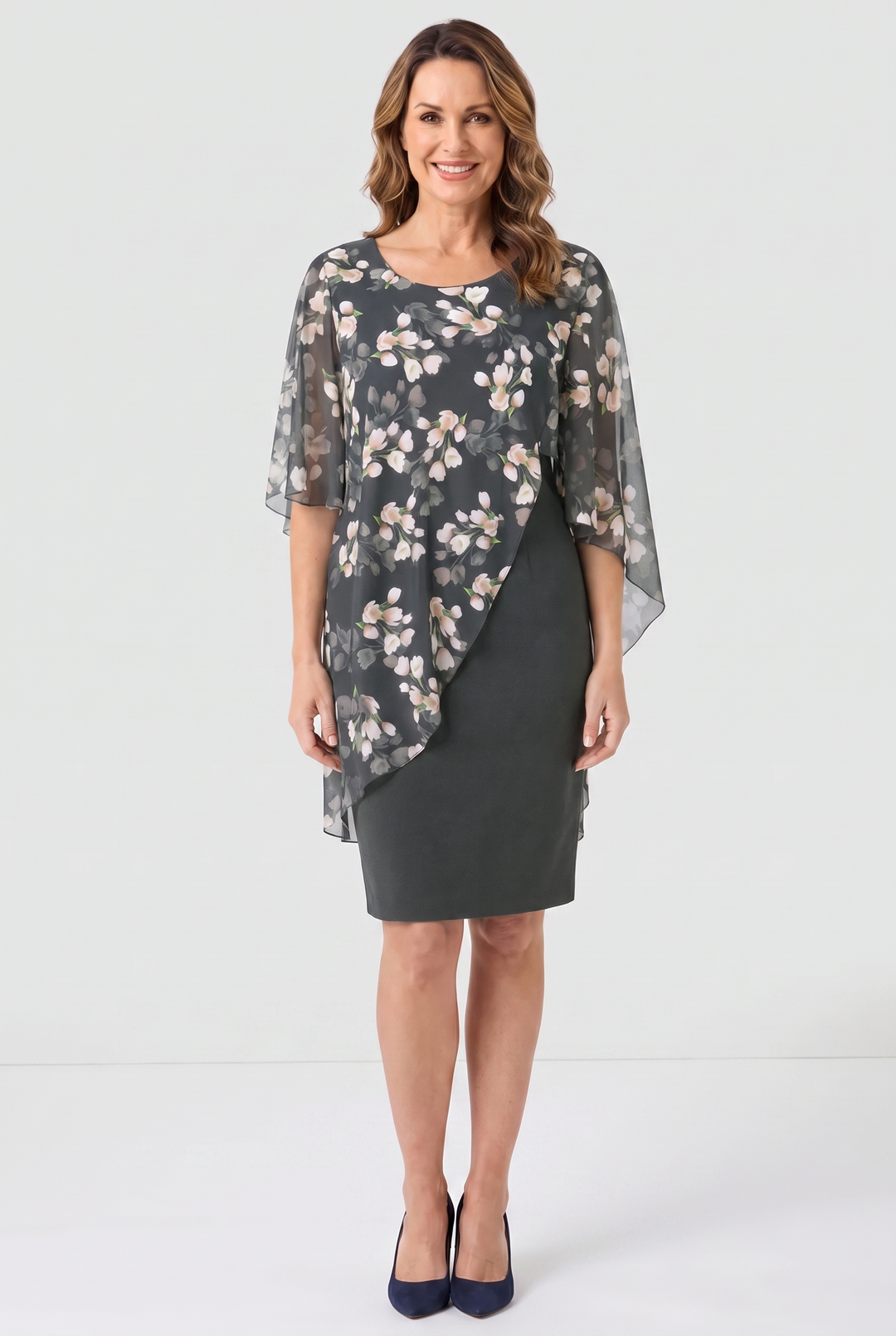 Isabelle - Printed Two-Piece Dress