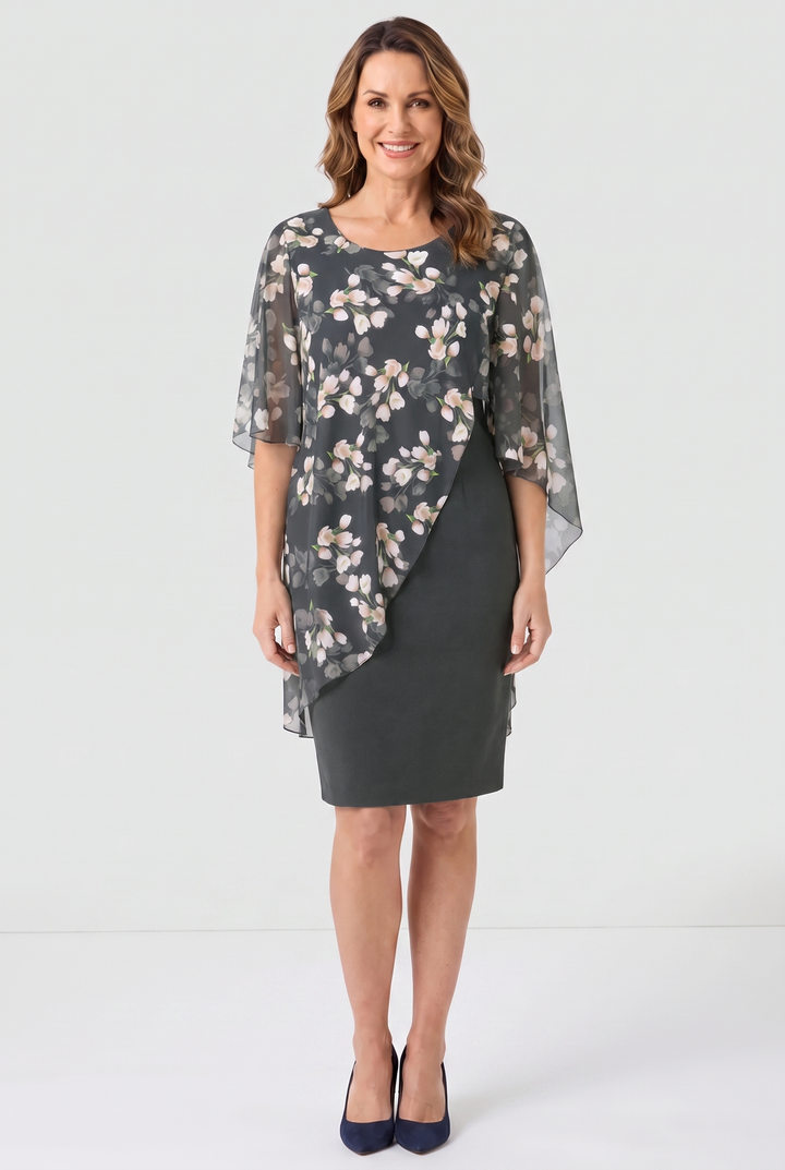 Isabelle - Printed Two-Piece Dress