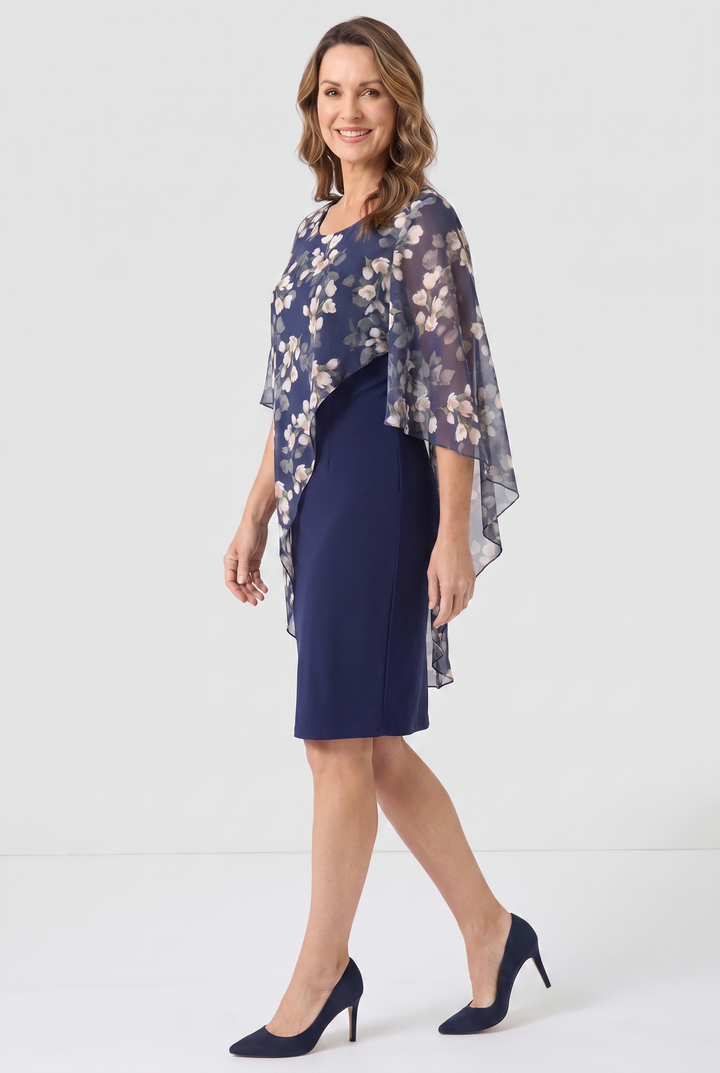 Isabelle - Printed Two-Piece Dress