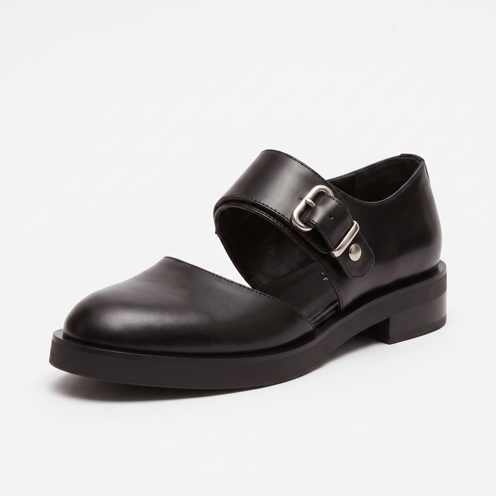 Mary Jane Shoes with Adjustable Strap