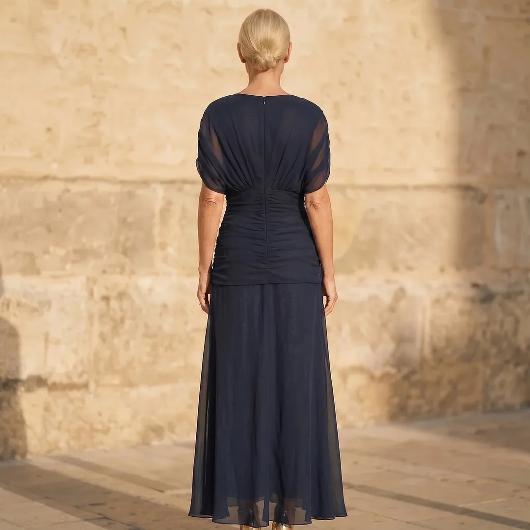 Avery - Elegant Blue Dress