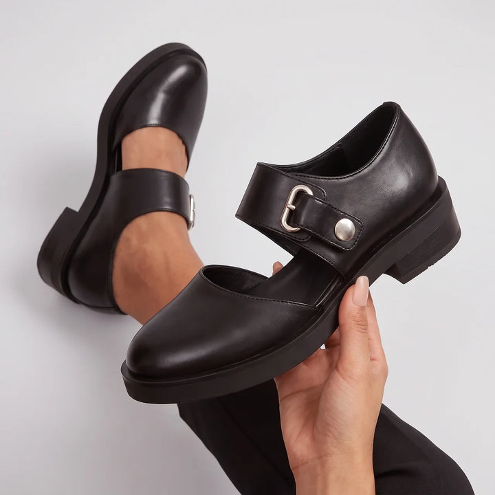 Mary Jane Shoes with Adjustable Strap