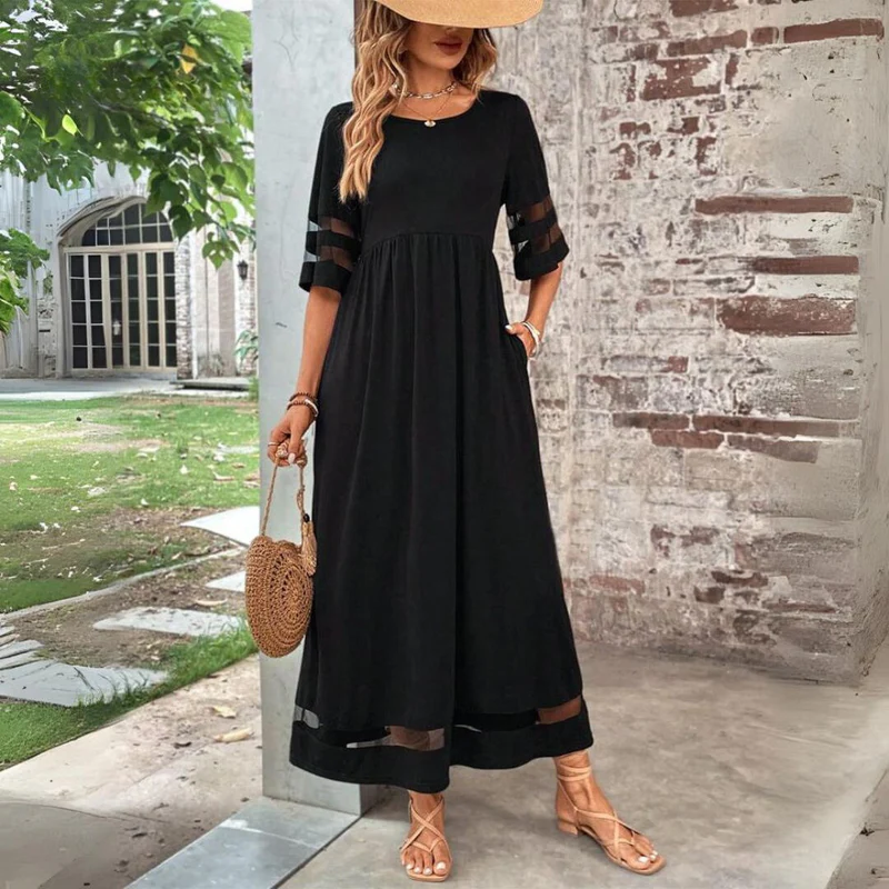 Cerelia - Flowing Maxi Dress
