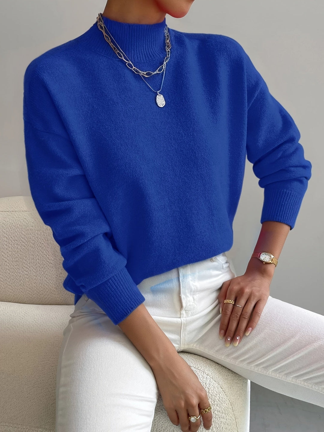 Nova - Ribbed Turtleneck Sweater