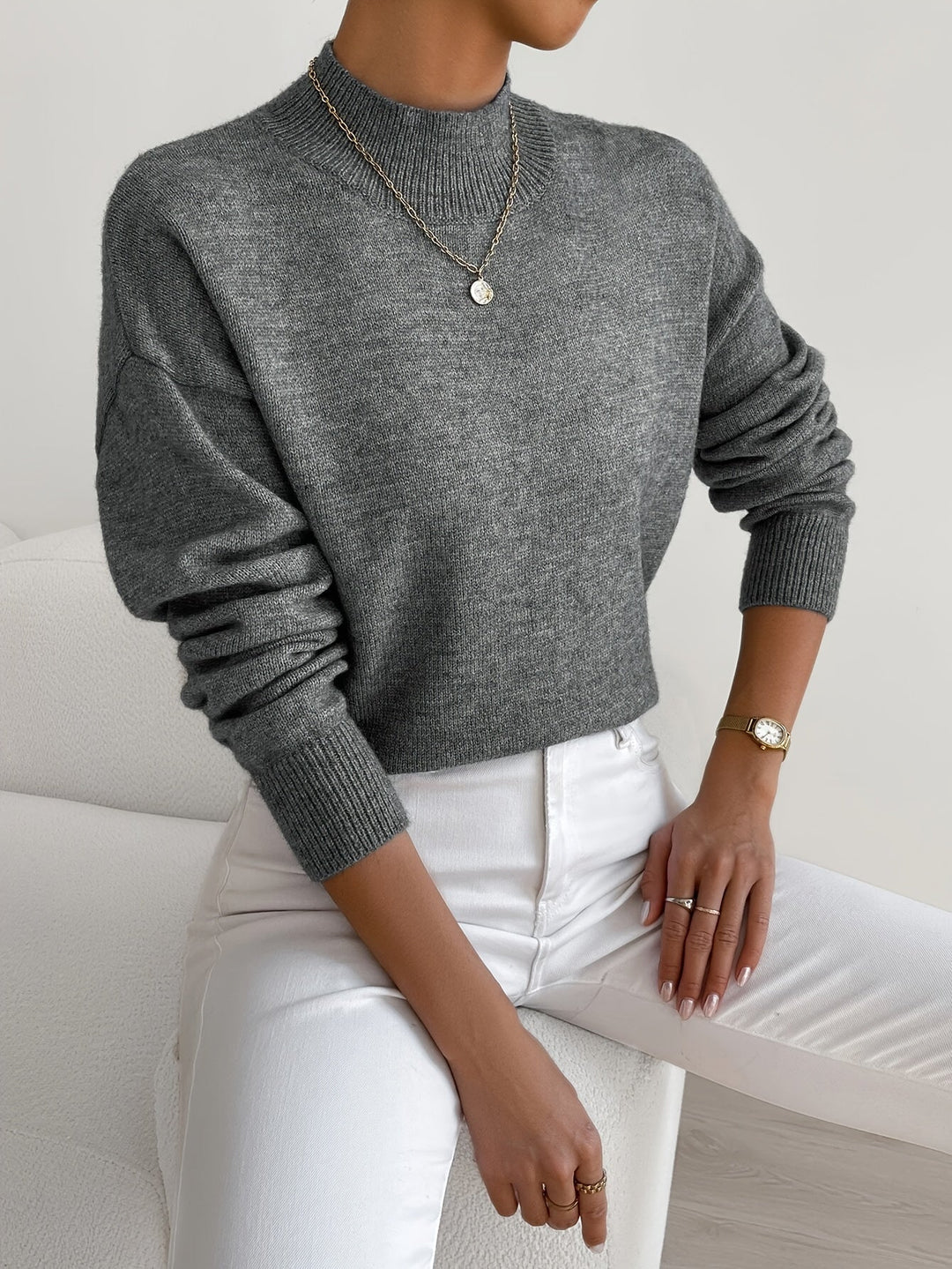 Nova - Ribbed Turtleneck Sweater